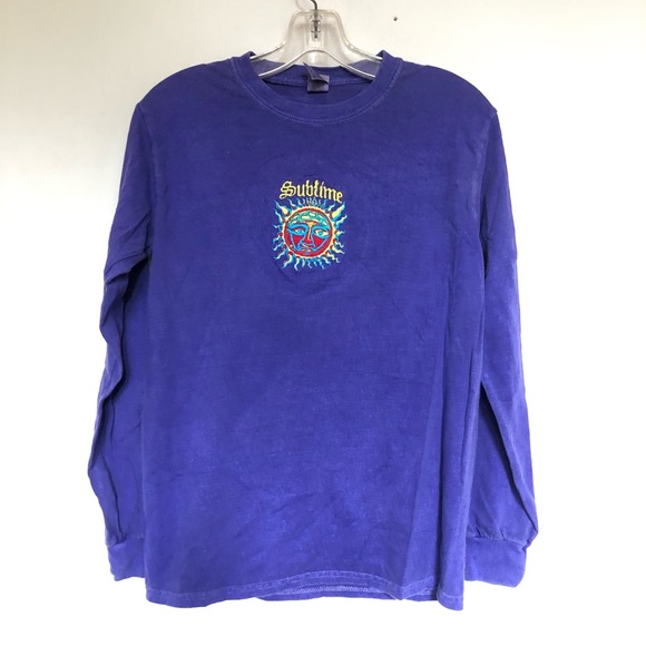 Sublime Long Sleeve Embroidered T Shirt - Picture 3 of 3